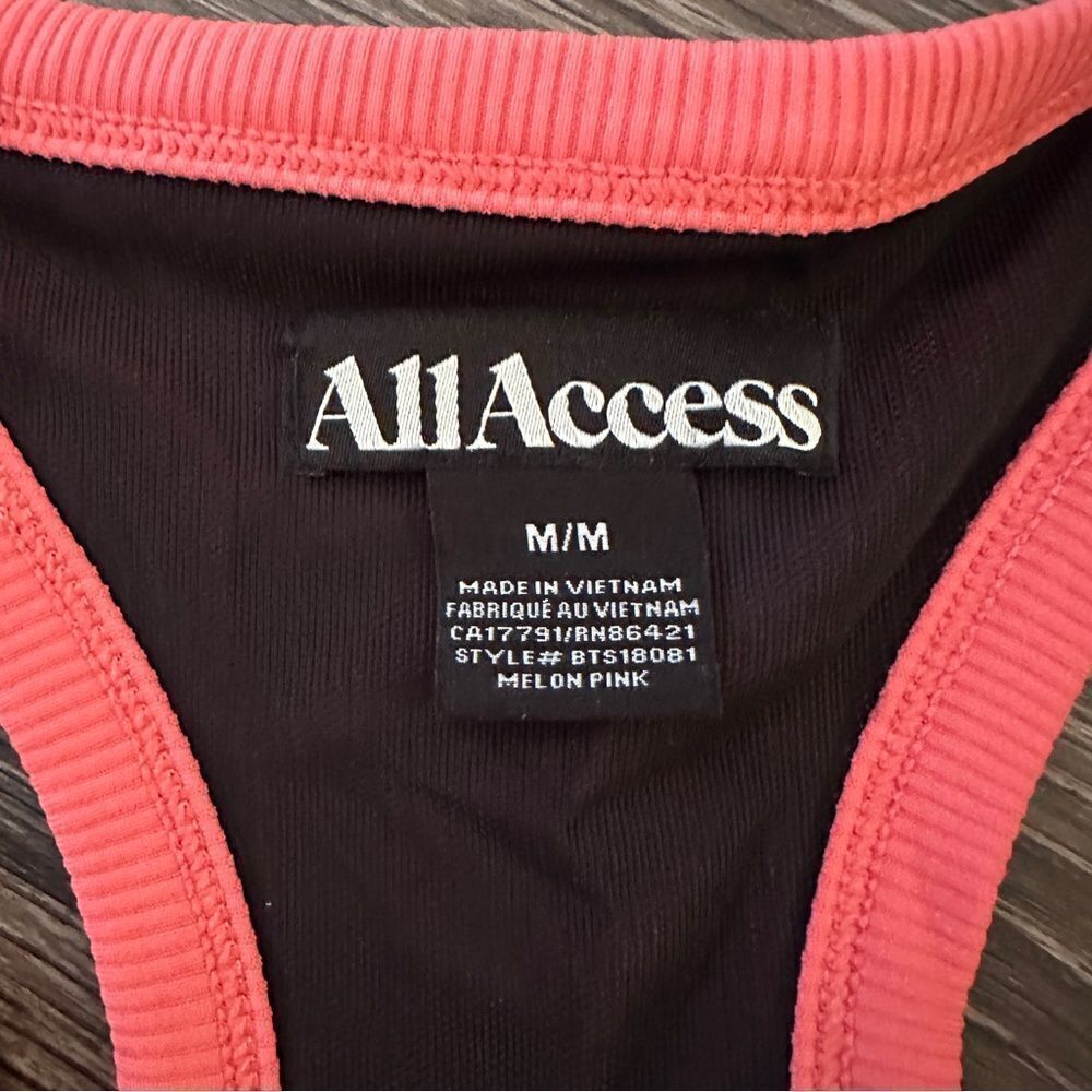 All Access Racerback Built in Bra Tank - Picture 2 of 3